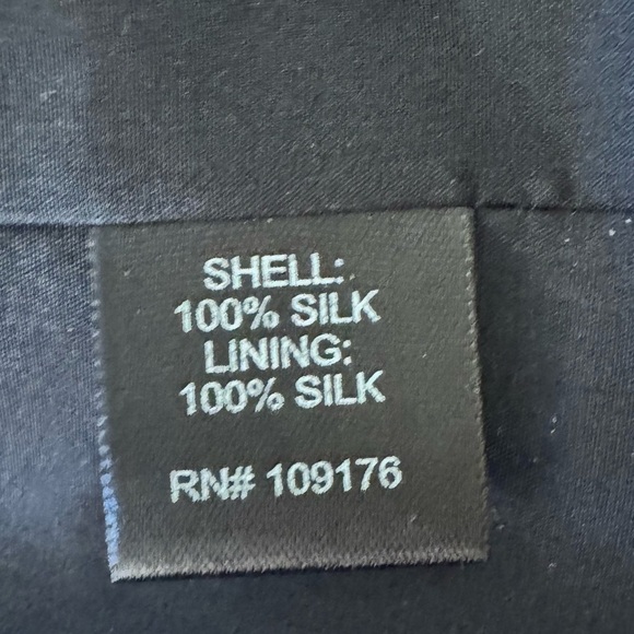 Nina McLemore 100% Silk Patterned Tailored Botton-Down Blazer Jacket Size 6 - Picture 12 of 14